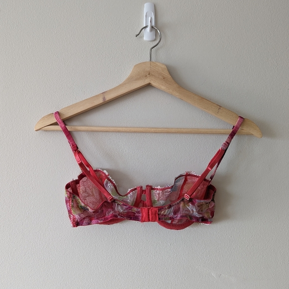 Calvin Klein multicolored lace floral bra - Picture 2 of 6